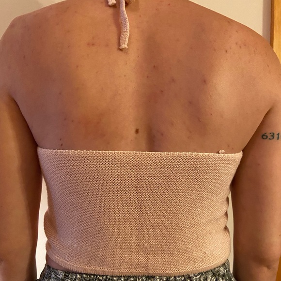 -SOLD- brandy melville knit halter - Picture 3 of 3